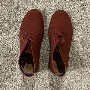 Clarks Desert Boots, terra cotta clay color, 9.
